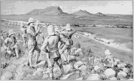 Fighting Mac and Highland Brigade in action at Koodosesberg in Boer War