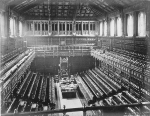 Old_House_of_Commons_chamber,_F._G._O._Stuart c 1870s