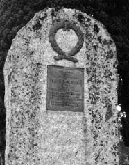 Bertram's gravestone